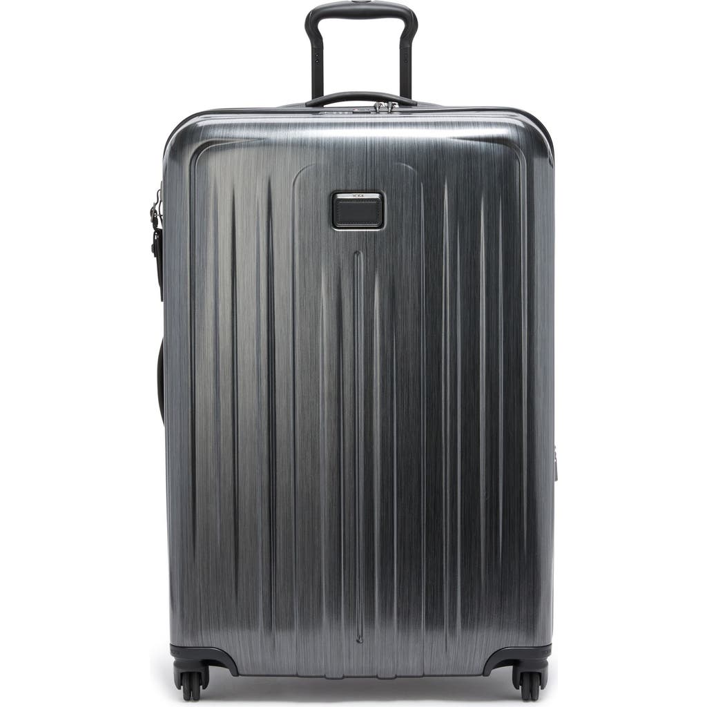 Tumi Extended Trip Expandable 4 Wheel Packing Case In Brushed Gunmetal