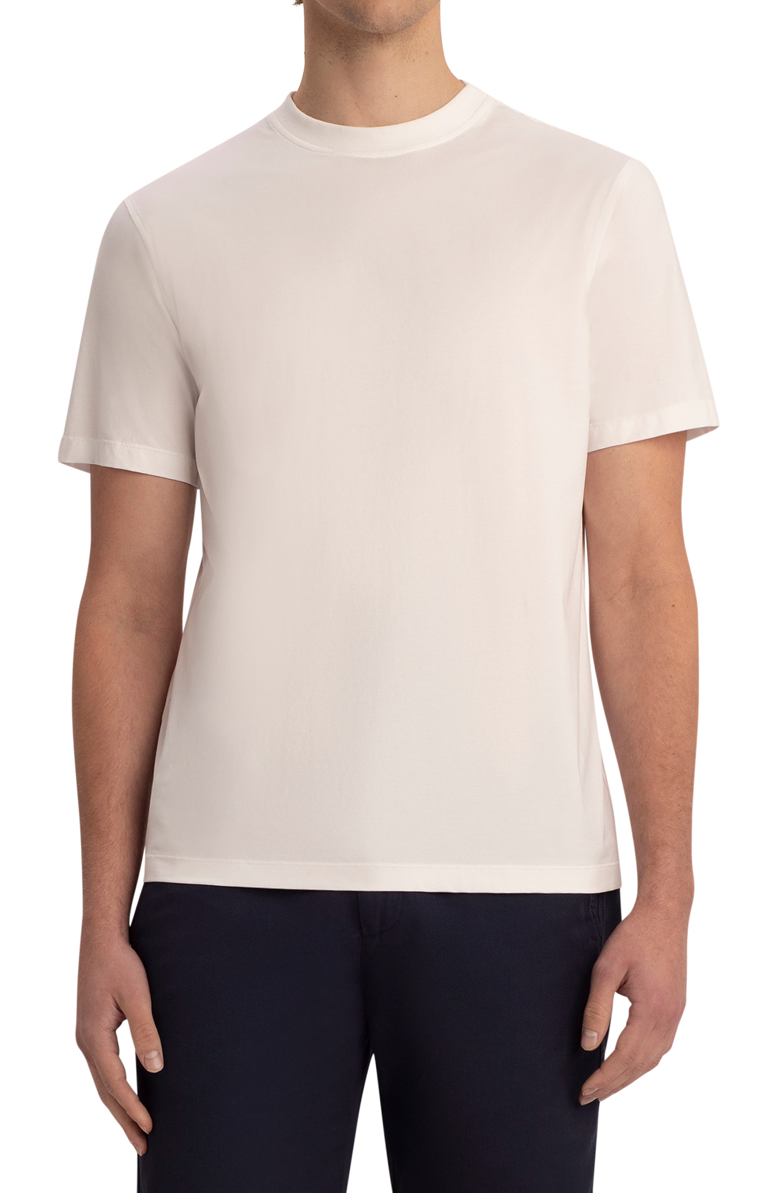 Bugatchi OoohCotton® Crewneck Tech T 
