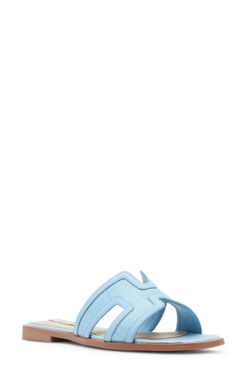Shop Steven New York Harlien Slide Sandal In Blue