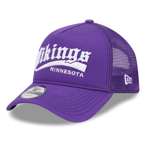 Men's Minnesota Vikings New Era Black 2022 NFL Salute to Service 9FORTY Adjustable Hat