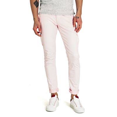Good Man Brand Jackknife Slim Fit Cargo Pants, Pink