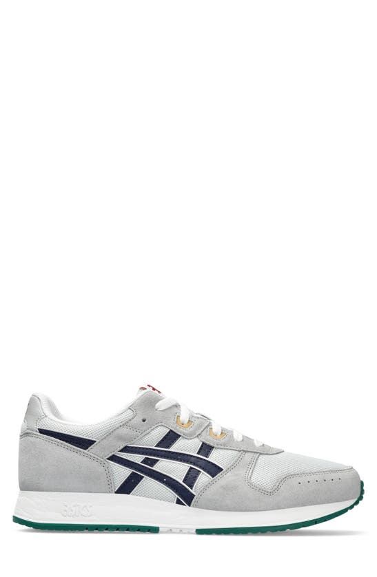 Asics Lyte Classic Sportstyle Sneakers In Glacier Grey/peacoat At Urban Outfitters In Glacier Grey/ Peacoat