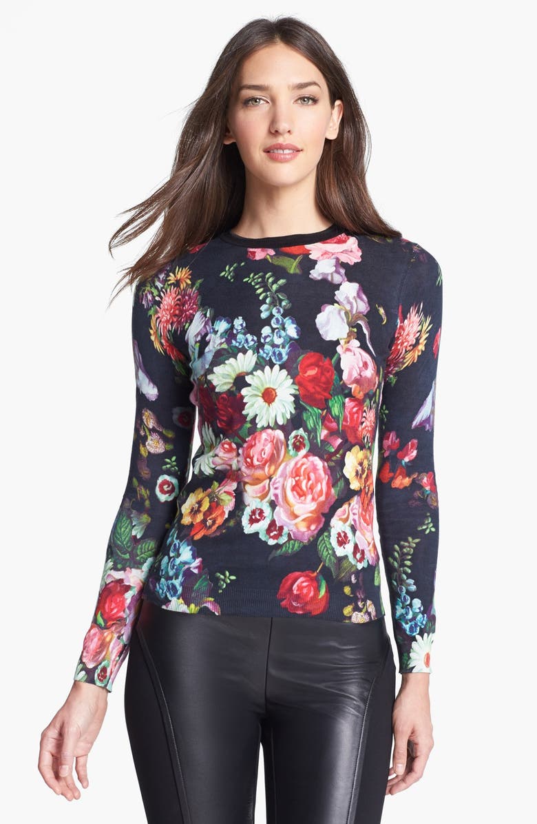 Ted Baker London Oil Painting Print Sweater Nordstrom