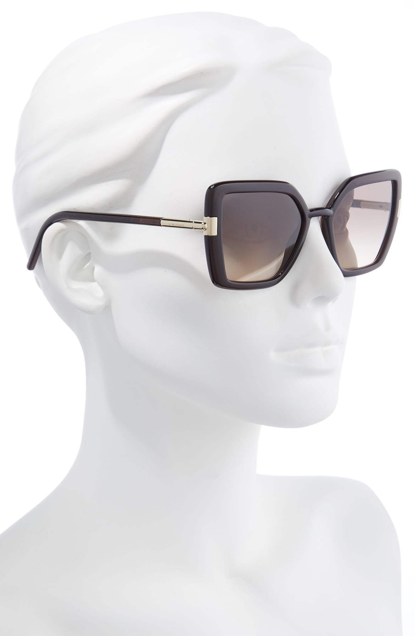 Prada 54mm Gradient Butterfly 