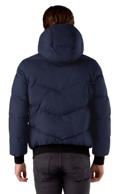 Shop Triple F.a.t. Goose Down Puffer In Navy