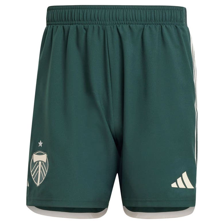 Shop Adidas Originals Adidas Green Portland Timbers 2024 Away Authentic Shorts