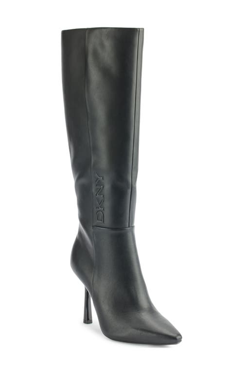 Dkny Nixie Knee High Boot In Black