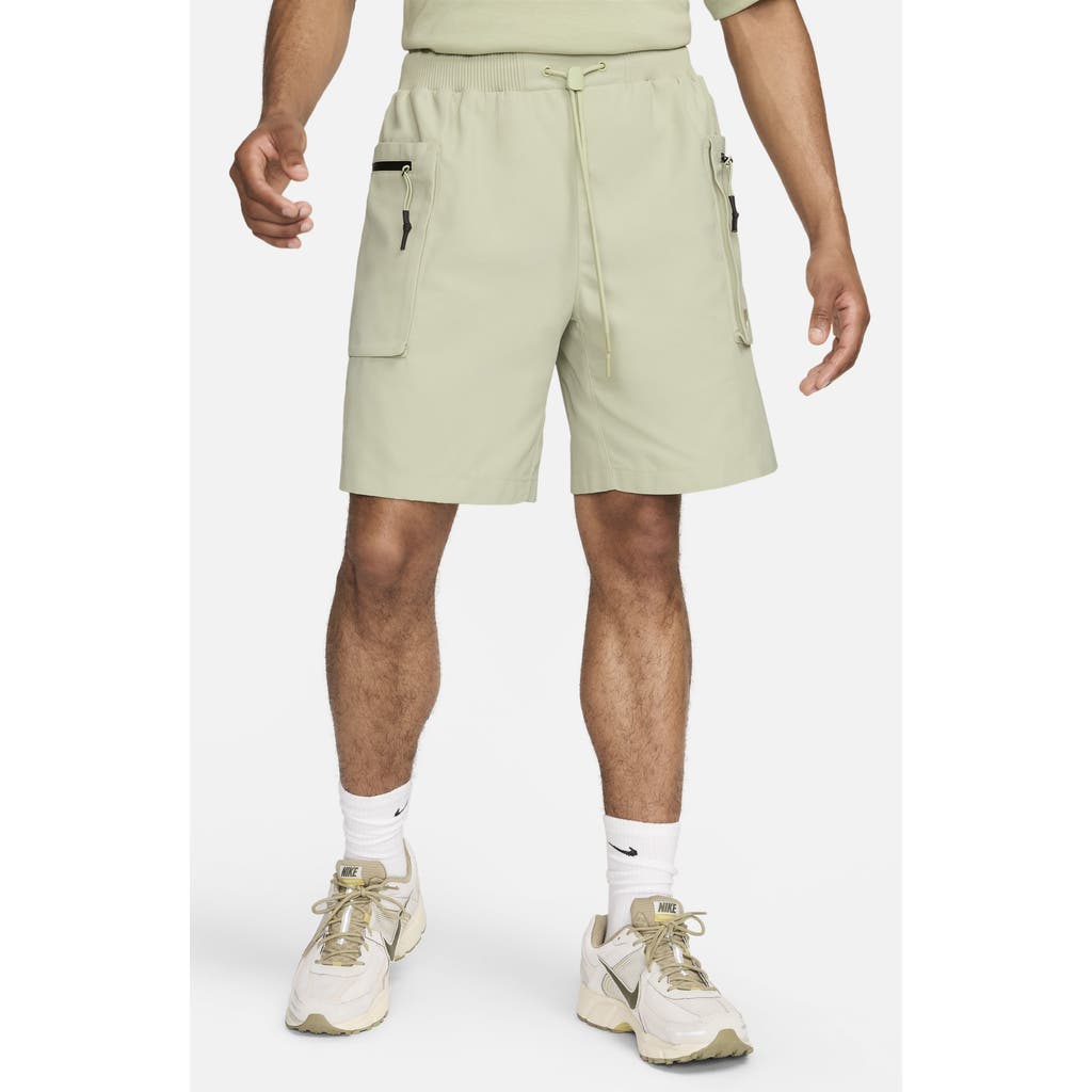 Nike Sportswear Tech Pack Utility Shorts In Green