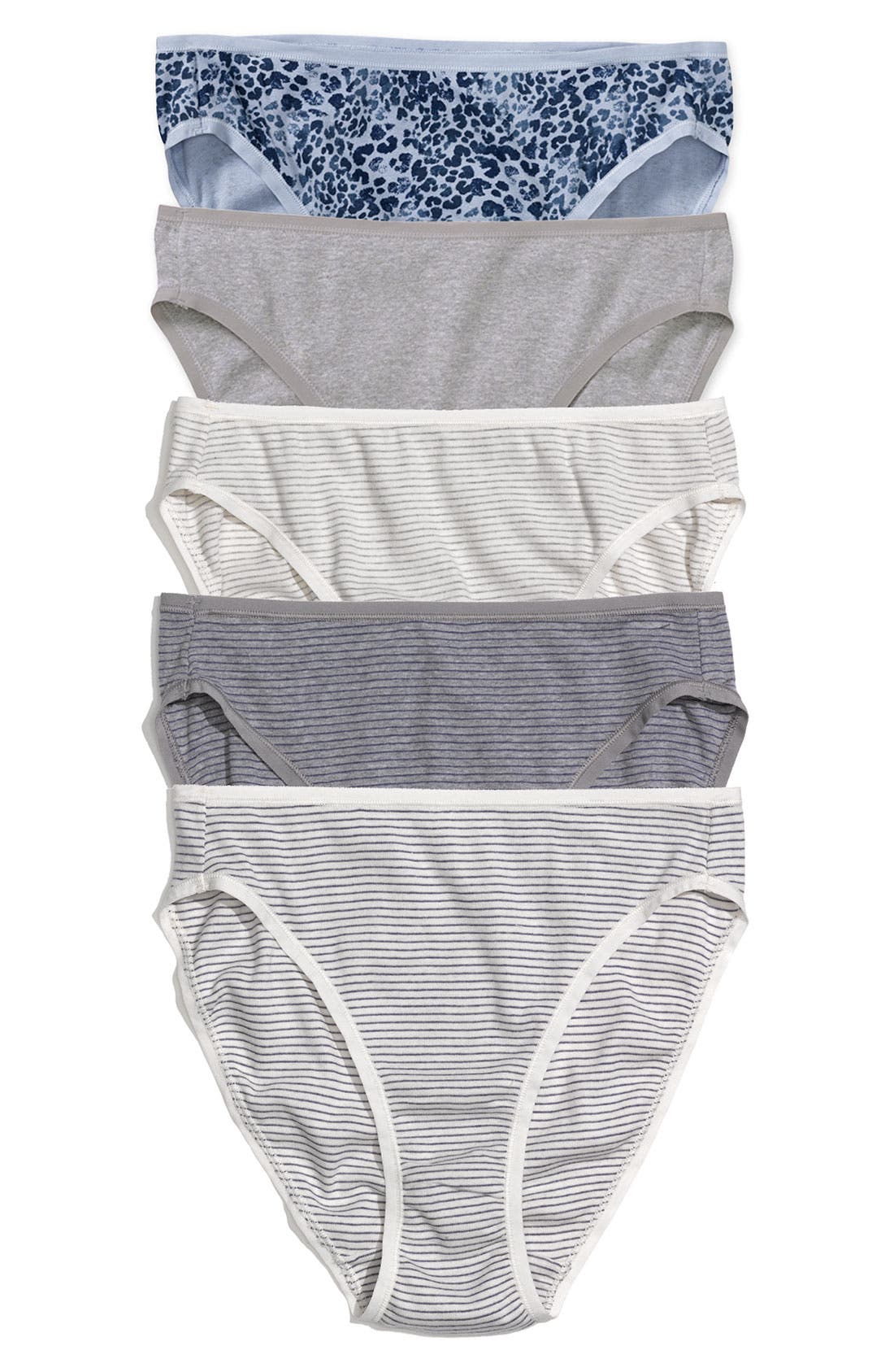 Holistia High Cut Organic Cotton Panties Nordstrom