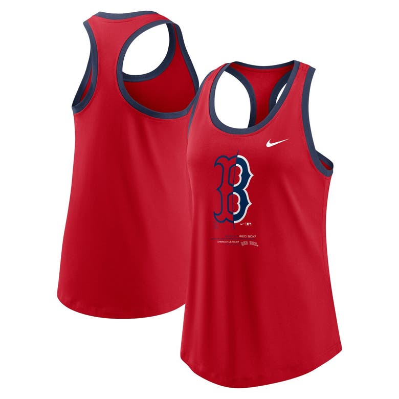 Shop Nike Red Boston Red Sox Tech Tank Top