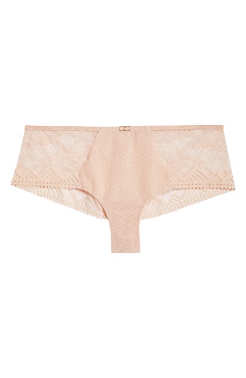 Shop Chantelle Lingerie Origins Hipster Briefs In Beige Blush