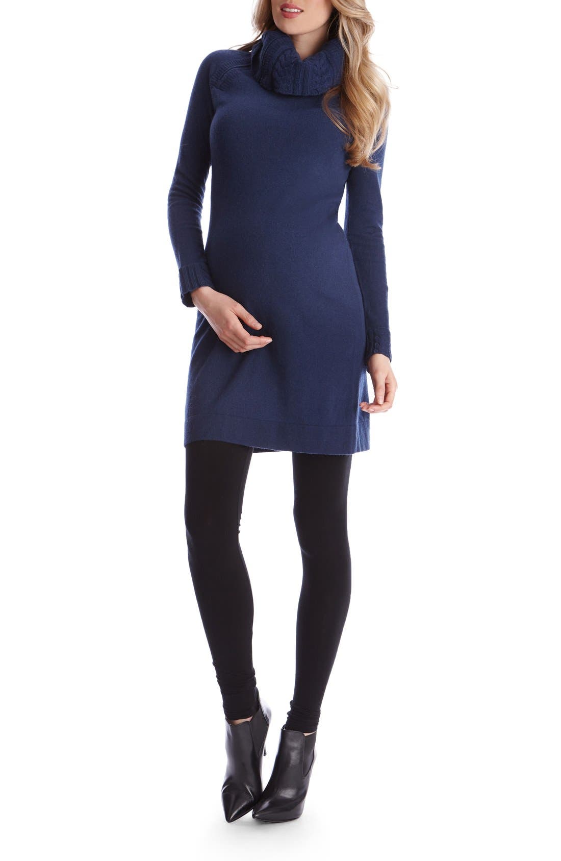 nursing sweater dress