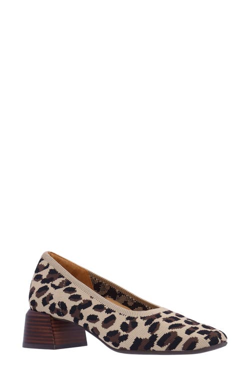 L'amour Des Pieds Saraphina Pump In Tan/black