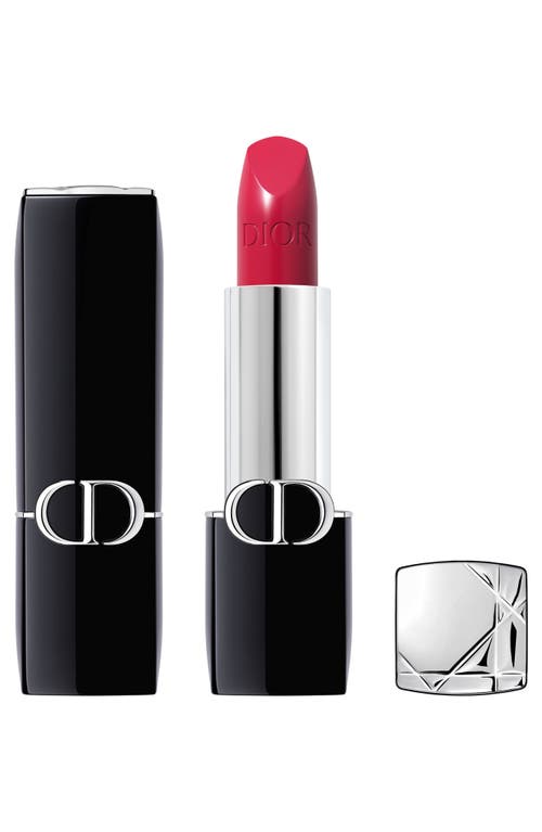Rouge Dior Refillable Lipstick in 766 Rose Harpers/satin at Nordstrom