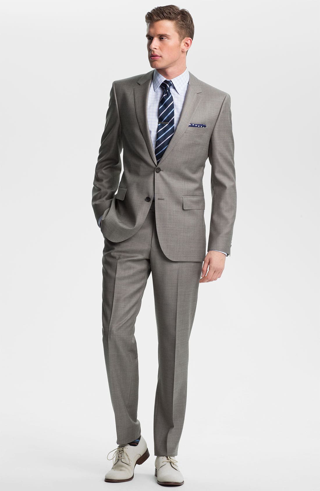 BOSS Black Suit & Nordstrom Dress Shirt Nordstrom