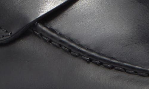 Antonio Maurizi Leather Penny Loafer In Nero