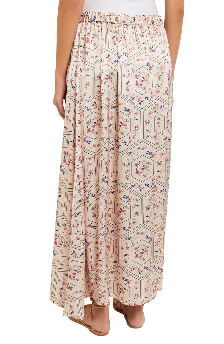 Misook Floral Pleated Maxi Skirt | Nordstrom