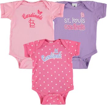 Newborn & Infant Red St. Louis Cardinals Primary Team Logo Bodysuit