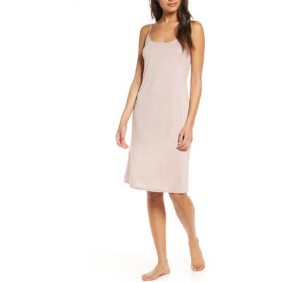 Natori Jersey Nightgown, Beige (Nordstrom Exclusive)