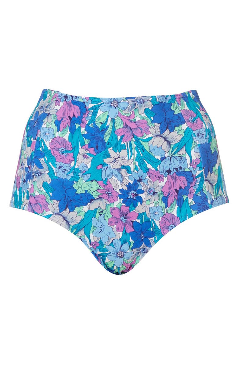 Topshop Floral High Waist Bikini Bottoms | Nordstrom