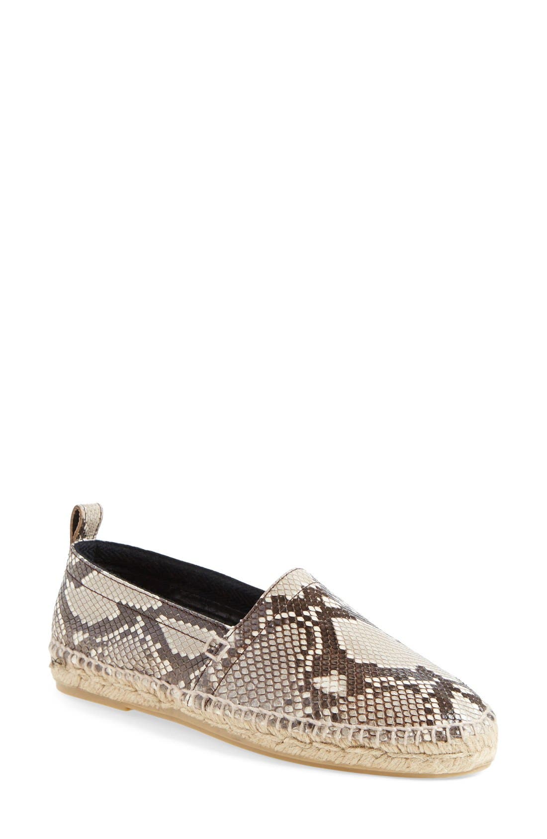 snakeskin espadrilles