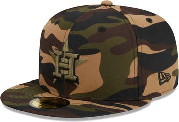 Houston Astros New Era Armed Special Forces Camo Pocket T-Shirt