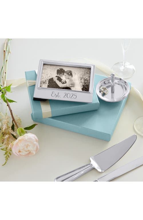 Mariposa Est. 2025 Signature Picture Frame In Silver