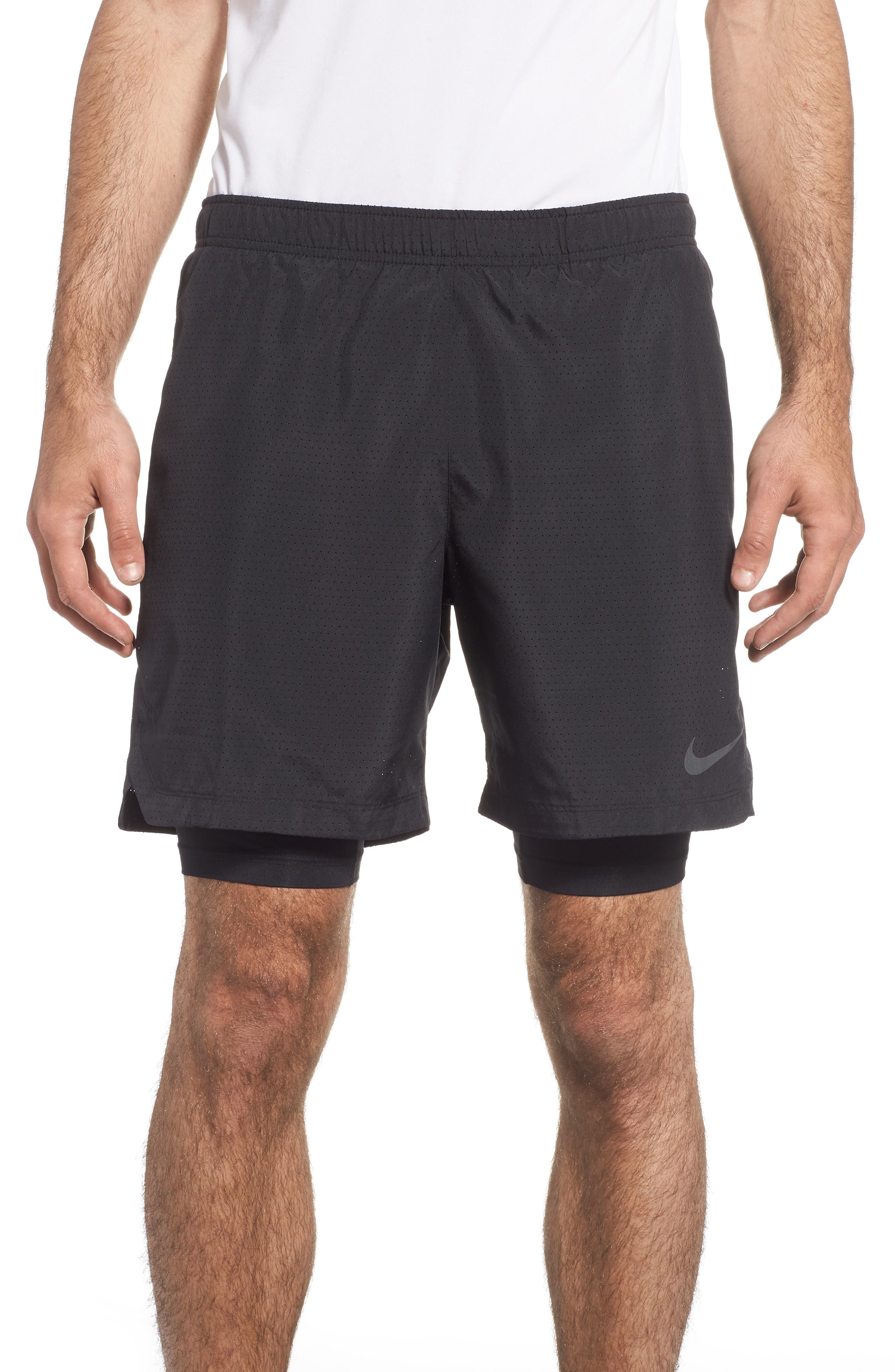 nike challenger 2 in 1 shorts