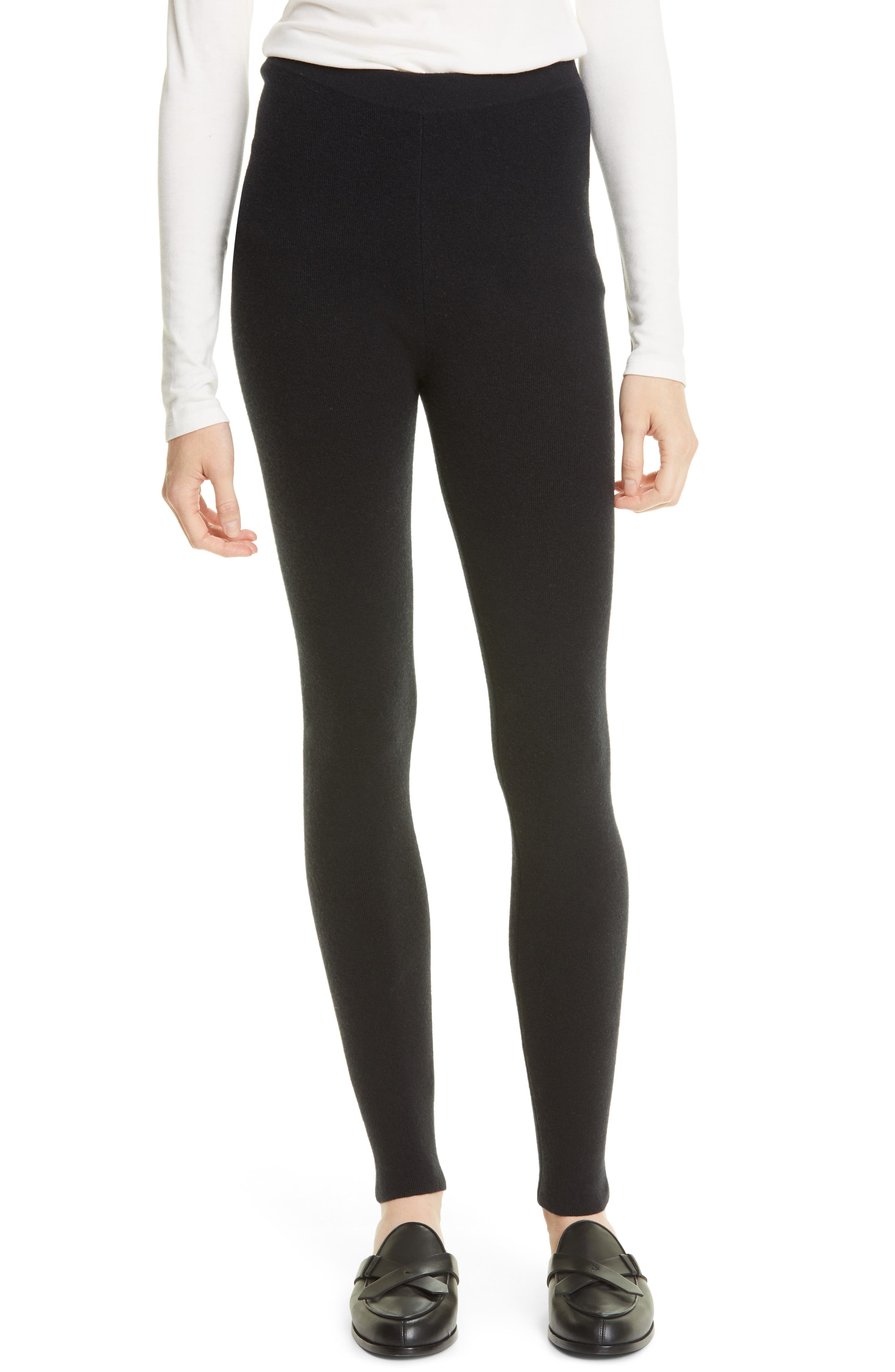 cashmere stretch pants