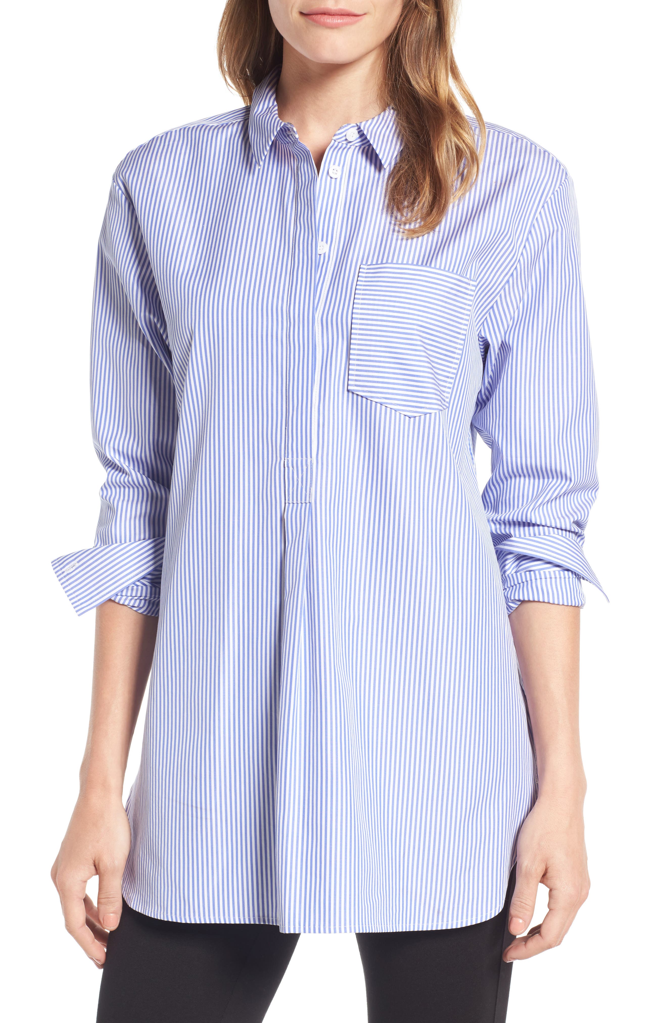 Nordstrom Signature Mixed Stripe Shirt Nordstrom