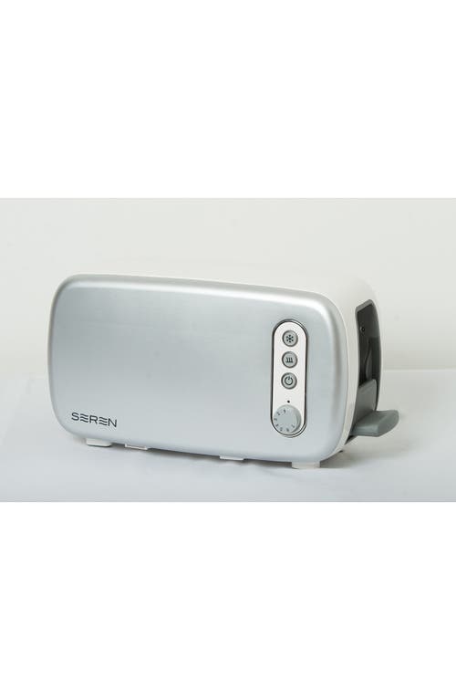 Berghoff International Seren 2-piece Side Loading Toaster In Cream/silver