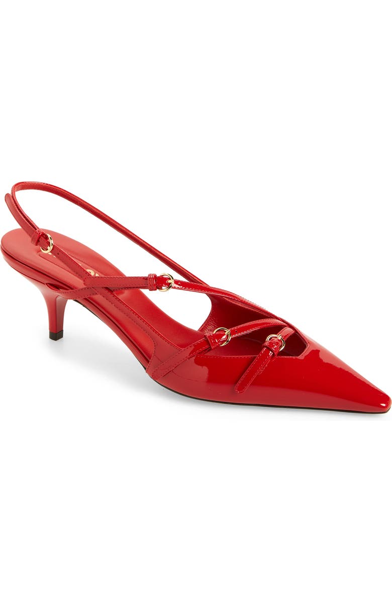 Miu Miu Kitten Heel Slingback Pump (Women) | Nordstrom