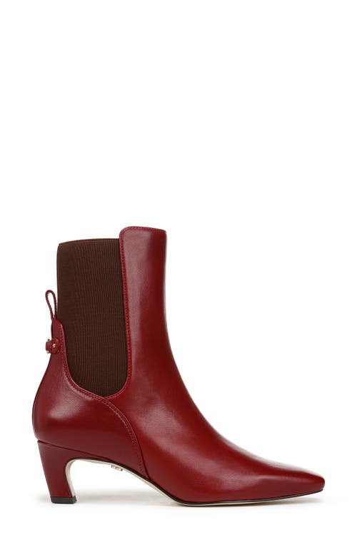 Shop Sam Edelman Margo Bootie In Cabernet Red