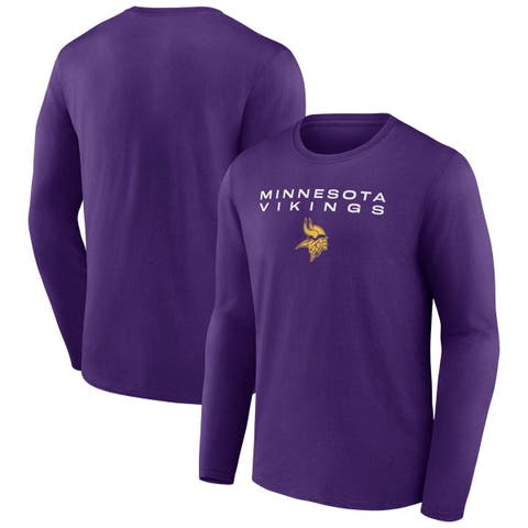 Minnesota Vikings Fanatics Branded Jersey Tackle V-Neck T-Shirt - Purple