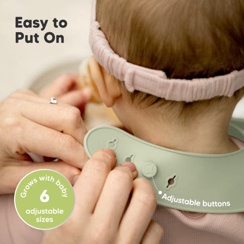 Shop Keababies Prep Silicone Bibs In Macaron