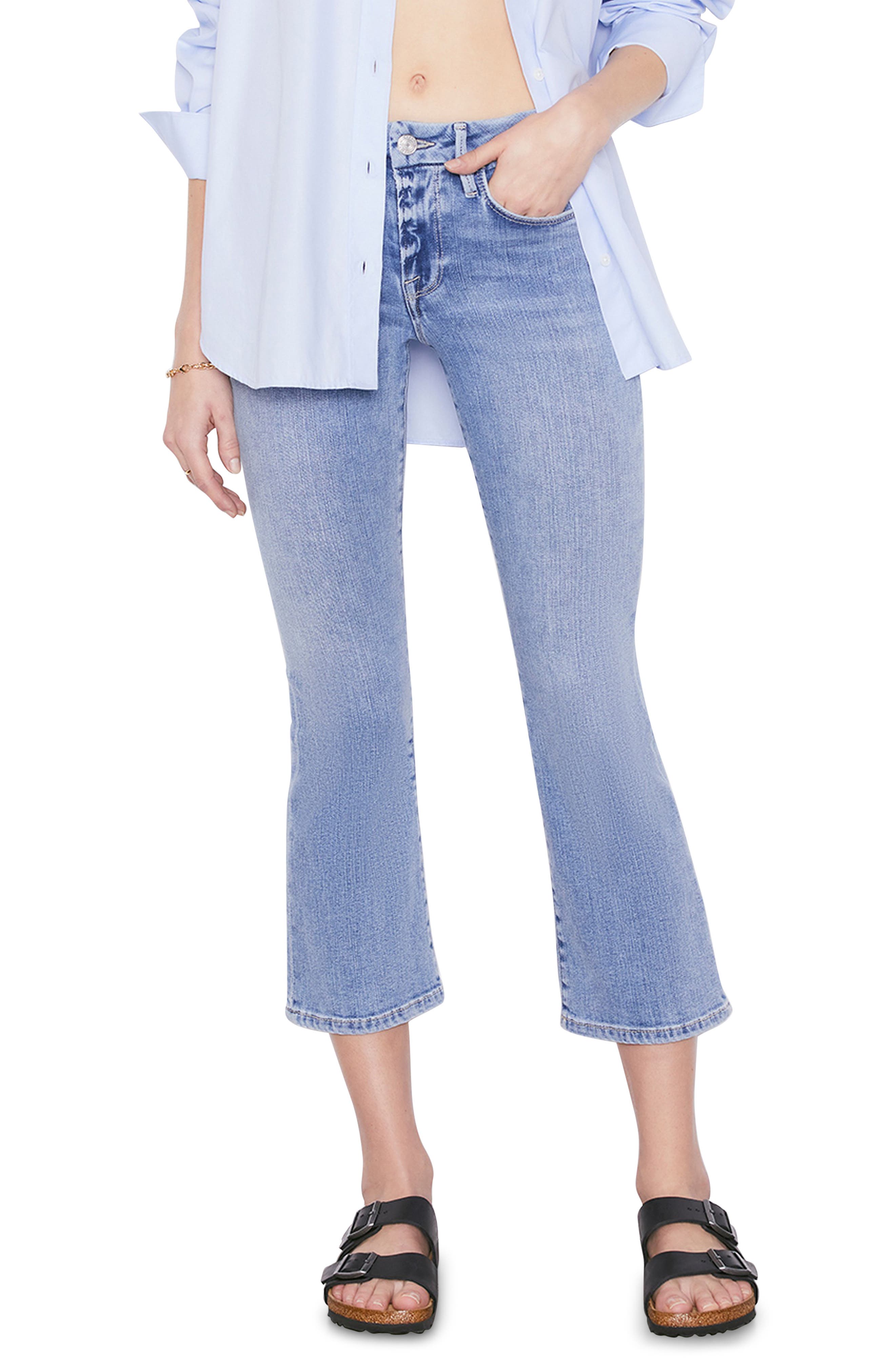 FRAME Le Crop Mini Bootcut Jeans 