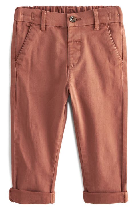 Boys' Pink Pants (Sizes 2T-7): Corduroy, Athletic & Cargo