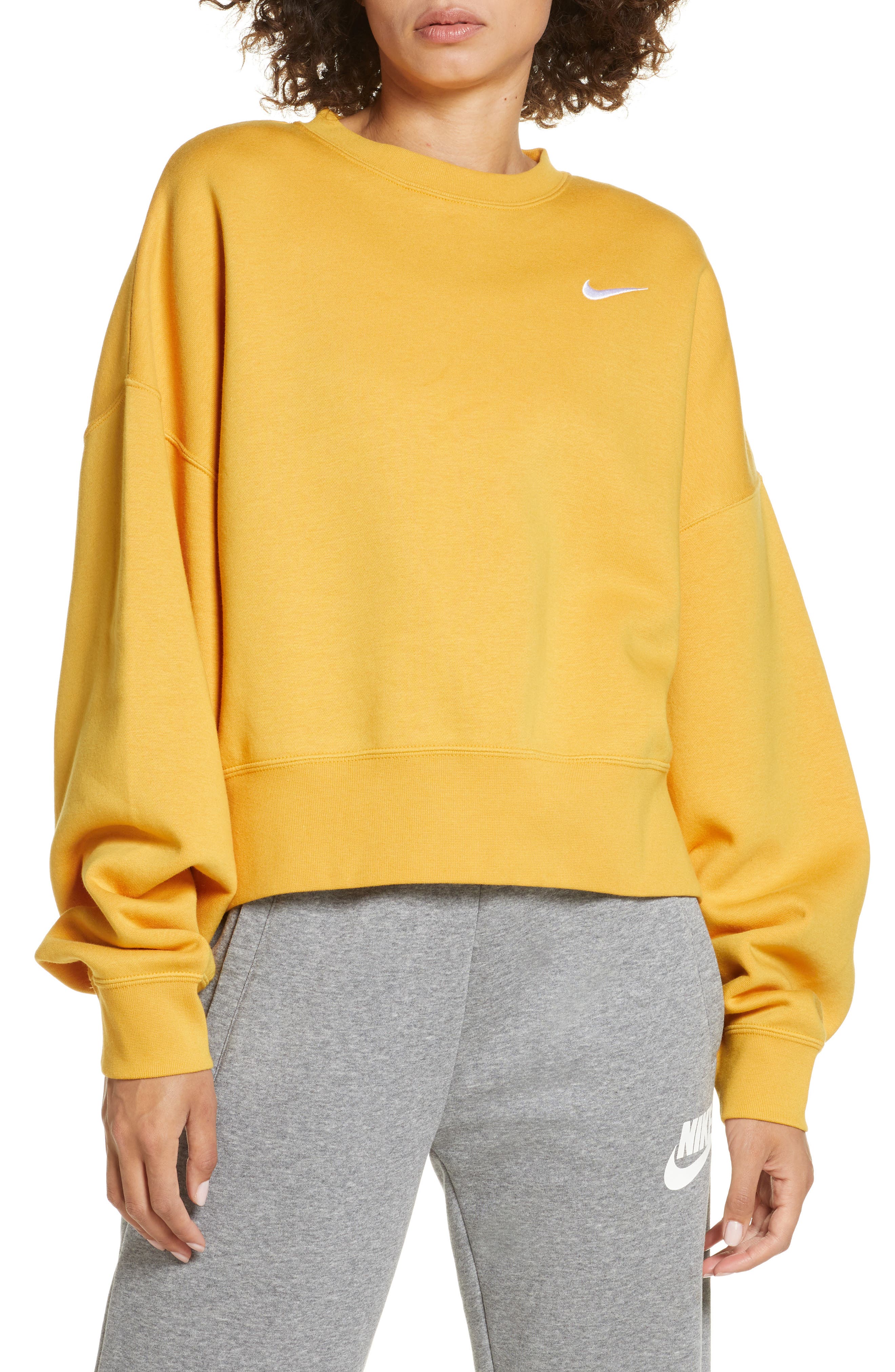 nike ash green sweatshirt