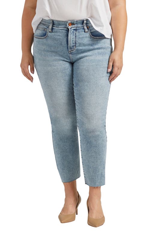 Ruby Crop Straight Leg Jeans in Nomadic Blue