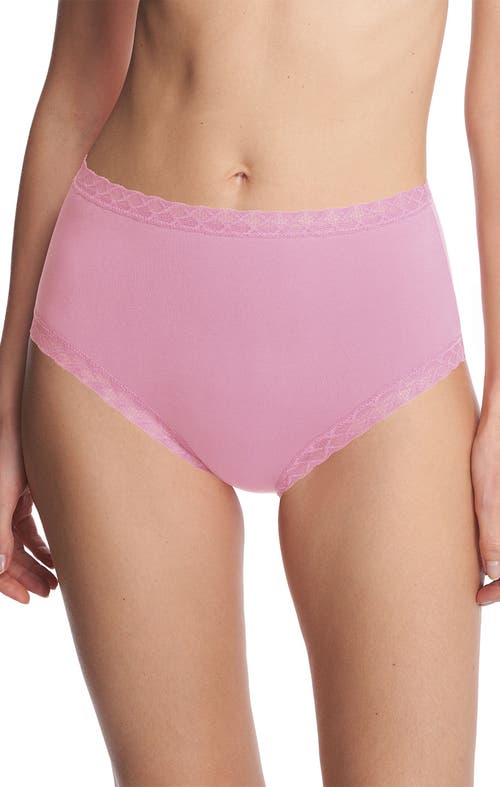 Natori Bliss Cotton Full Brief in Lt Orchid at Nordstrom