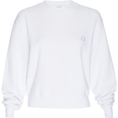 Frame Easy Crewneck Sweatshirt, White