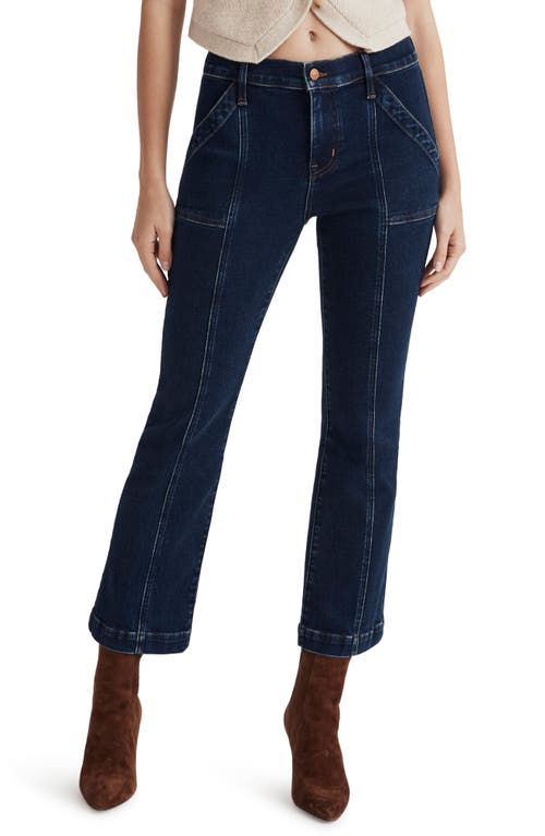 Madewell Kick Out Crop Jeans Luana Wash at Nordstrom,