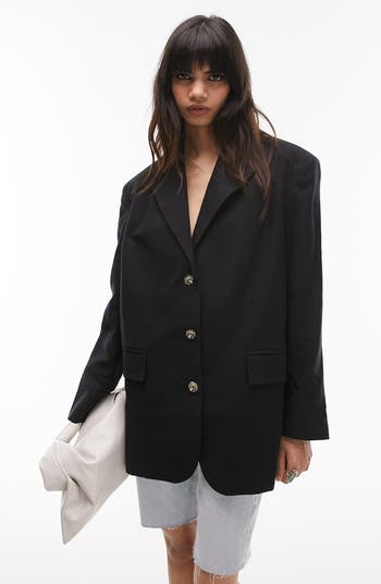 Topshop sales oversized blazer