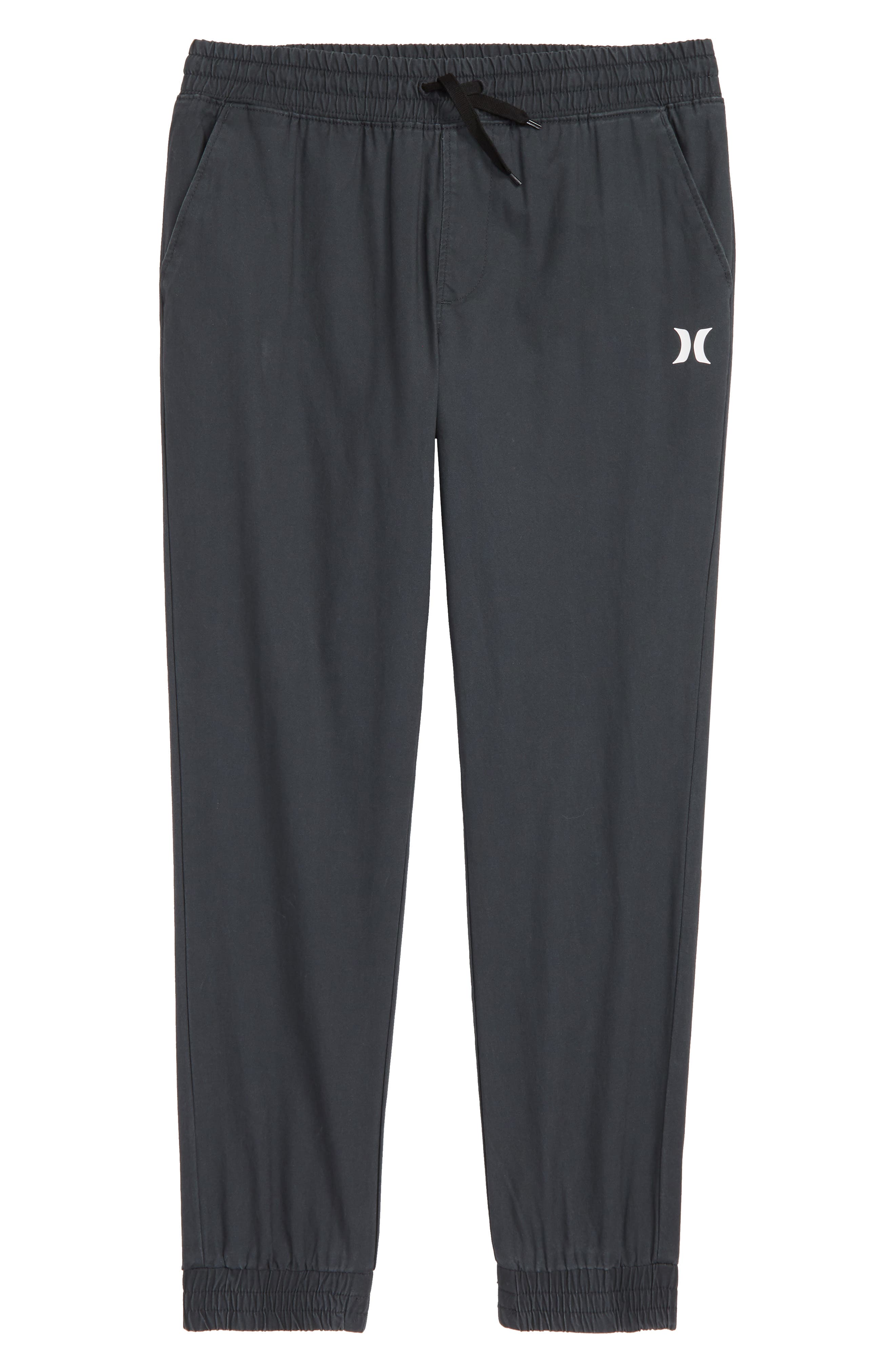 UPC 009328761112 product image for Boy's Hurley Jogger Pants, Size 12 - Black | upcitemdb.com