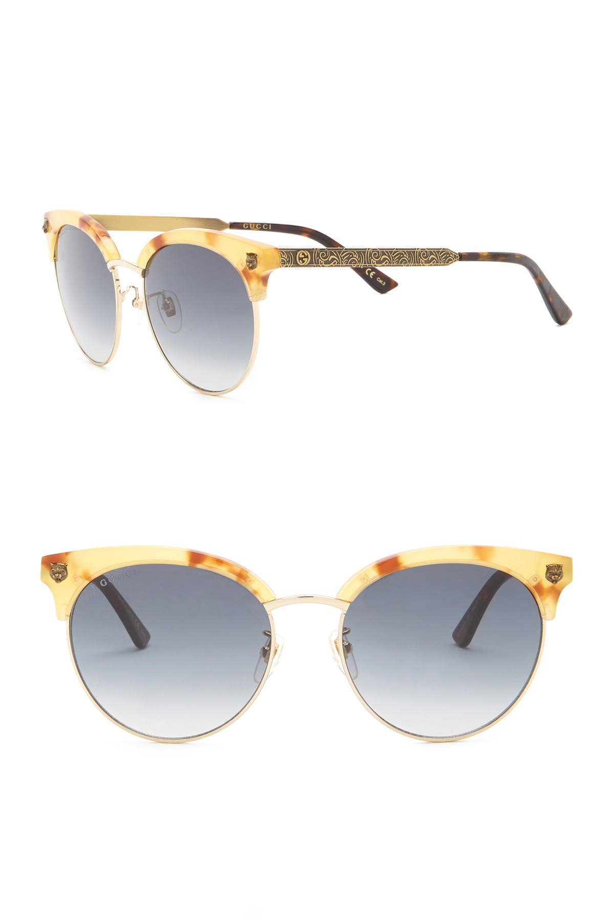 GUCCI | 56mm Clubmaster Sunglasses 