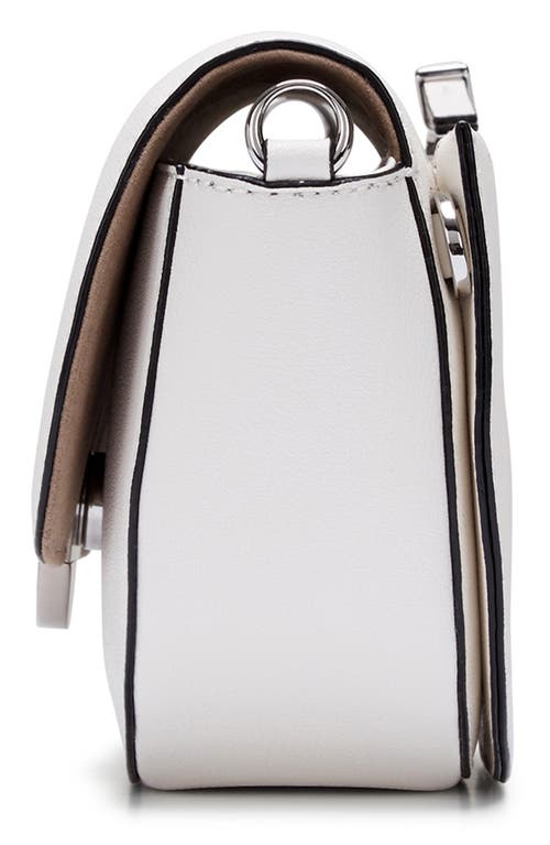 Oryany Women's White Lottie Saddle Crossbody - Cloud In Cloud
