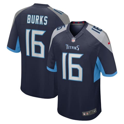 Men's Nike Treylon Burks Navy Tennessee Titans Vapor F.U.S.E. Limited Jersey Size: Medium