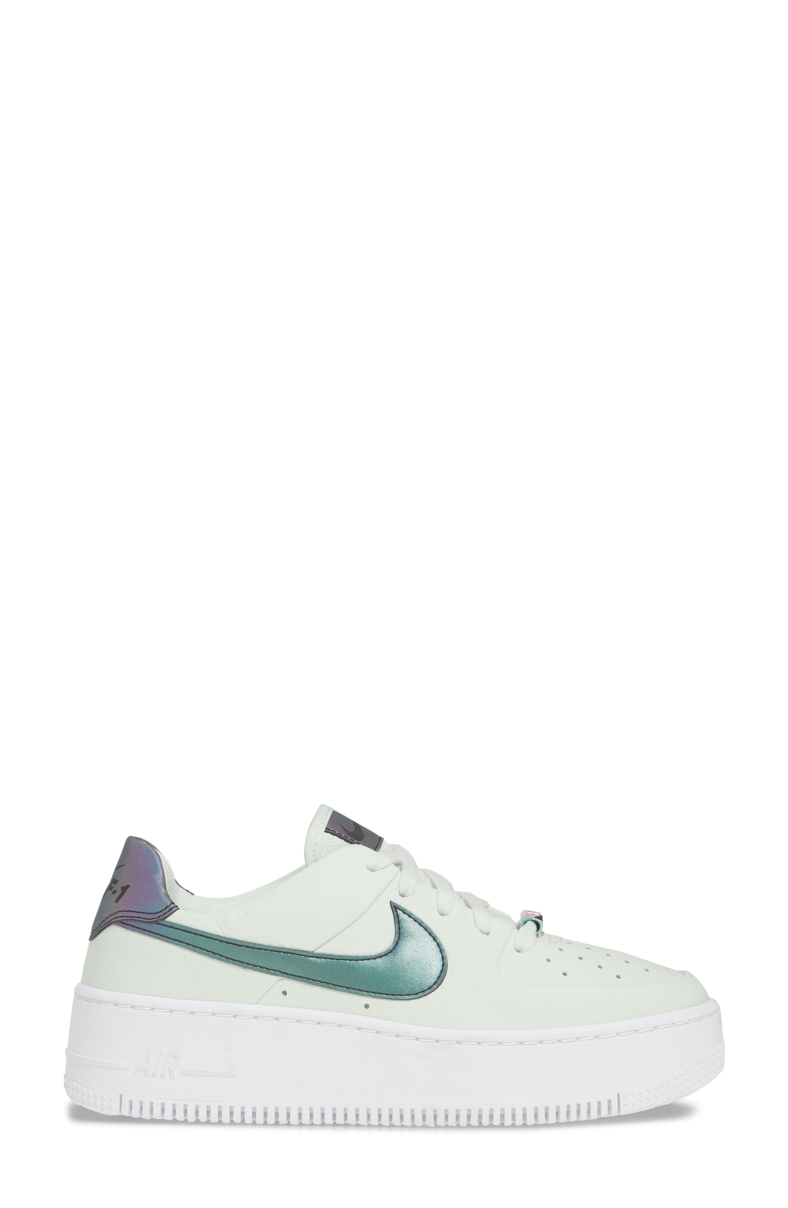 womens nike air force one sage