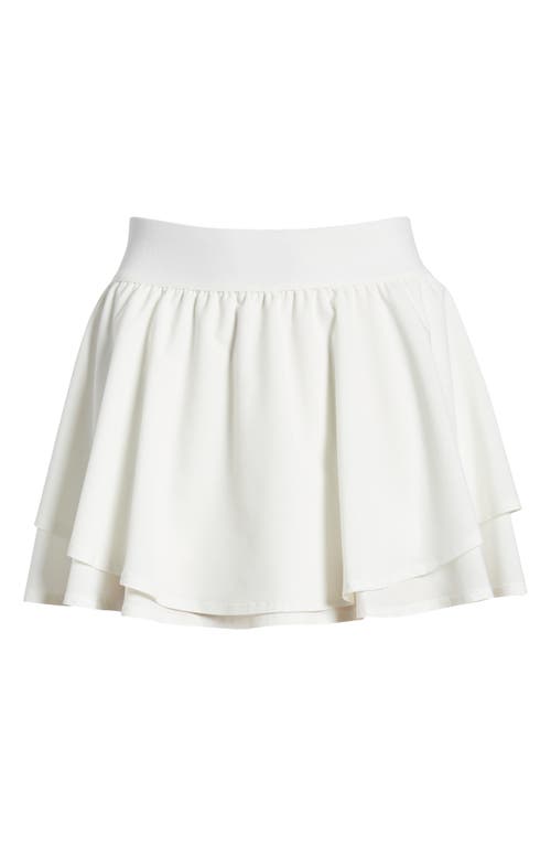 Shop Bp. Sporty Ruffle Mini Skort In Ivory