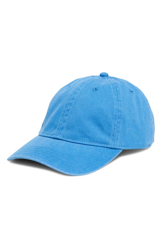 MADEWELL BROKEN IN ORGANIC COTTON TWILL BASEBALL CAP